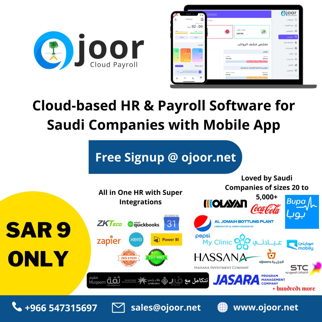 How does HR Software in Saudi Arabia assist with payroll?