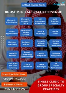 What is the Clinic Practice Case Scheduling in doctor Software in Saudi Arabia?