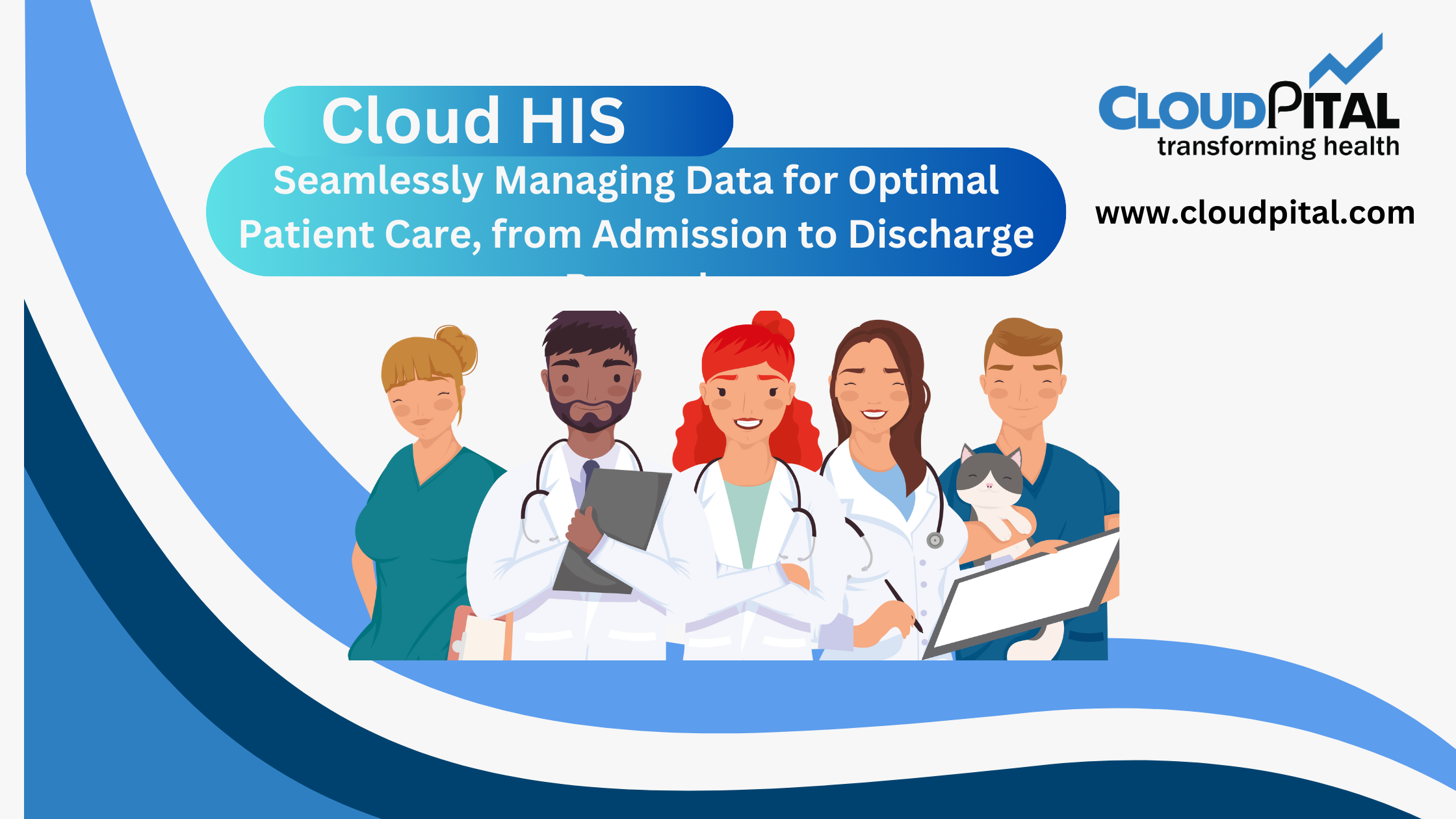 What modules are included in CloudPital’s HIS?