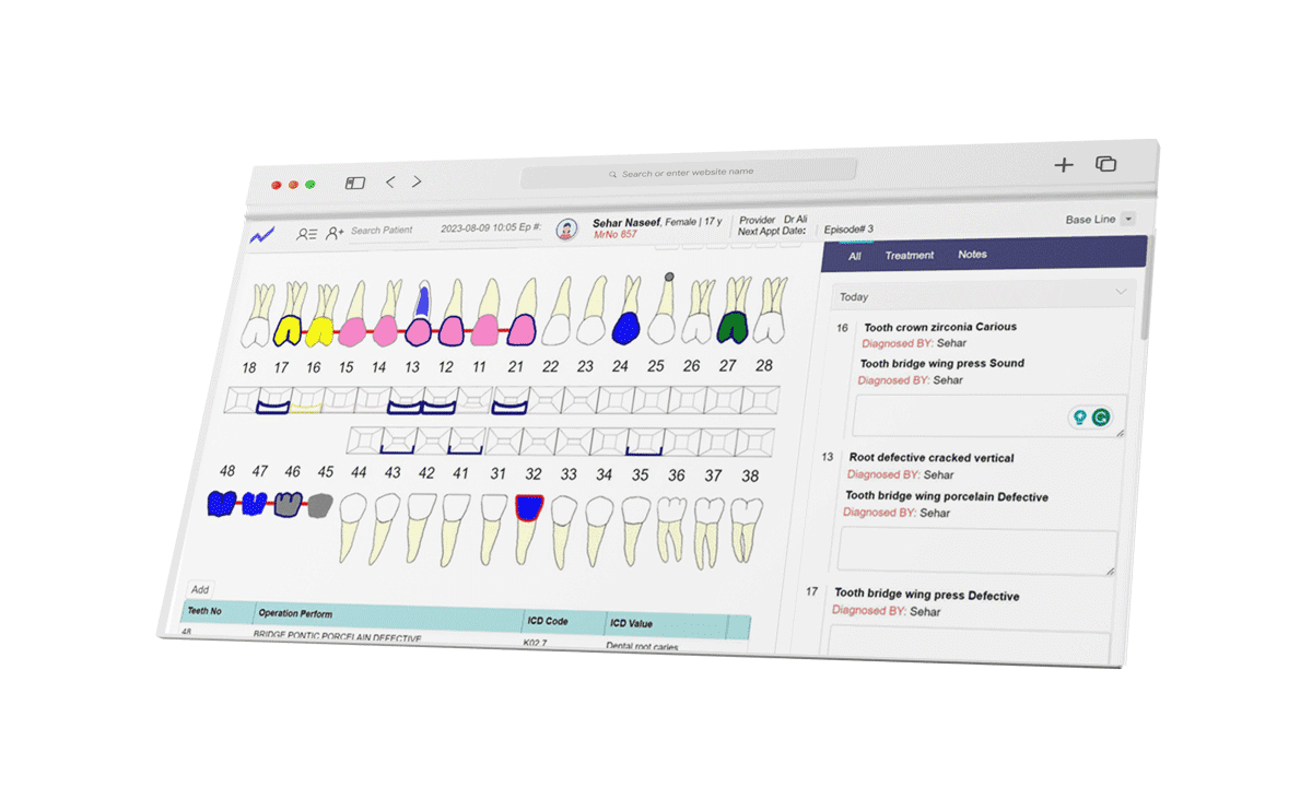 What features are essential in a Dental EHR in Saudi Arabia?