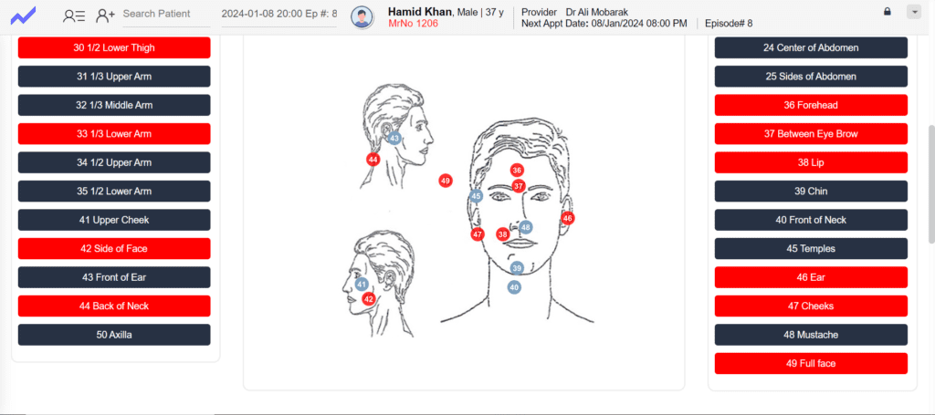 What are the primary functionalities of Derma EMR in Saudi Arabia?